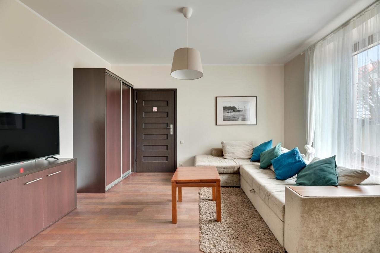 Dom & House - Apartamenty Nautilus Jelitkowo 50 Metrow Od Plazy กดัญสก์ ภายนอก รูปภาพ